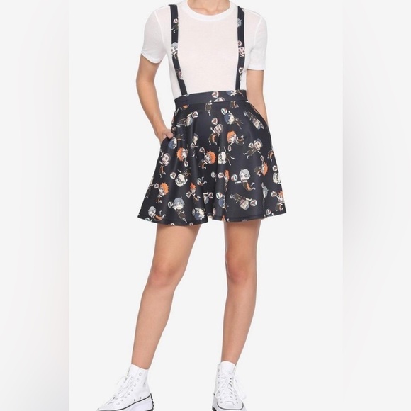 NWT Hot Topic Haikyu Suspender Skirt Size Small - Picture 6 of 6